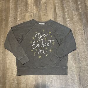 Wildfox You Enchant Me Enchantress Sommers‎ Sweatshirt S Small Oversized Baggy